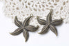 10 pcs Antique Bronze Large Starfish Charms Pendants A8643