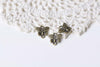 20 pcs Antique Bronze Butterfly Connector Charms 14mm A8651