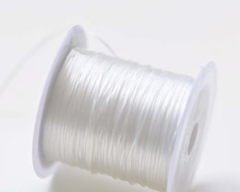 One Spool Strong Nylon Transparent Fishing Line Cord Beading String