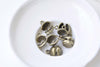 Antique Bronze Scallop Shell Pearl Charms Set of 20 A8547