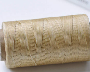 Flat Wax Cord Polyester Thread For Leather Hand Sewing