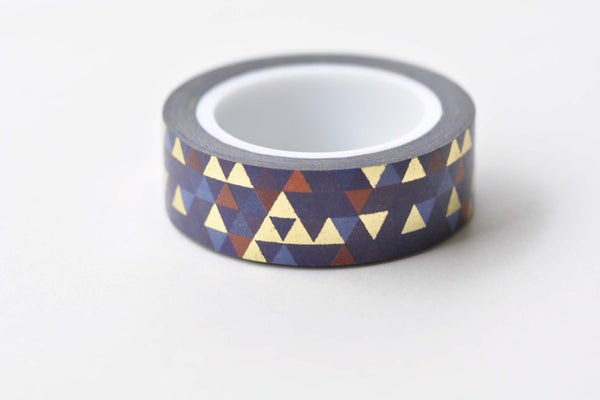 Triangle Pattern Washi Tape Wallpaper 15mm x 10M Roll A12155