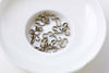 Antique Bronze 8 Shaped Chain Cord Clasps Findings Set of 100 A8737