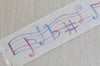 Dancing Musical Notes Wide Washi Tape 30mm x 5M Roll A12068