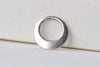 50 pcs Antique Silver Small Smooth Round Circle Rings 11mm A8765