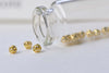 300 pcs Gold Tone Filigree Ball Spacer Beads Size 4mm A8779