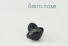 5 pcs 6mm (0.23") Animal Amgiurumi Safety Nose  No.10173