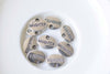 20 pcs Antique Silver Tiny Daughter Tag Charms Double Sided A8713