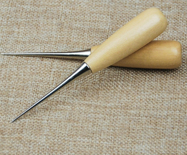 1 Piece Wood Handle Awl 12cm (4.7") Length A10486