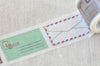 Mail Envelope Washi Tape Japanese Masking Tape 30mm x 5M Roll 12037
