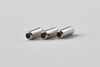 50 pcs Platinum Stick Pin Bottom Clutch Rubber Stoppers Backs A8729