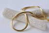 6.6ft (2m) Gold Plated Brass Square Box Snake Cobra Chain A8733