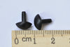 9mm (11/32 inches) Animal Amgiurumi Safety Nose /Come With Washers/ Black Toy Nose/ 5pcs A Pack A10170