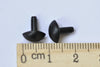 5 pcs 9mm (11/32 inches) Animal Amgiurumi Black Toy Nose No.10170