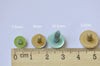 10 pcs 10.5mm(3/8 inches) Round Transparent Amigurumi Animals Eyes
