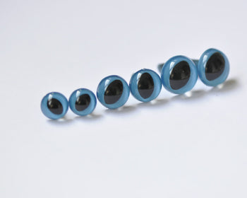 10 pcs High Quality Blue Amigurumi Cat Animal Eyes