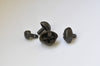 5 pcs Dark Brown Dog Nose Come with Washers