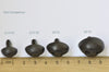 5 pcs Dark Brown Dog Nose Come with Washers