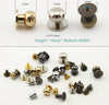 Screwed Studs Button For Diy Purse Brass Rivet/2 Sets A Pack