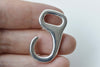 10 pcs Antique Silver Figure 9 Leather Cord Hook Clasps A8763