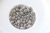 300 pcs Platinum Tone Filigree Ball Spacer Beads Size 4mm A8778