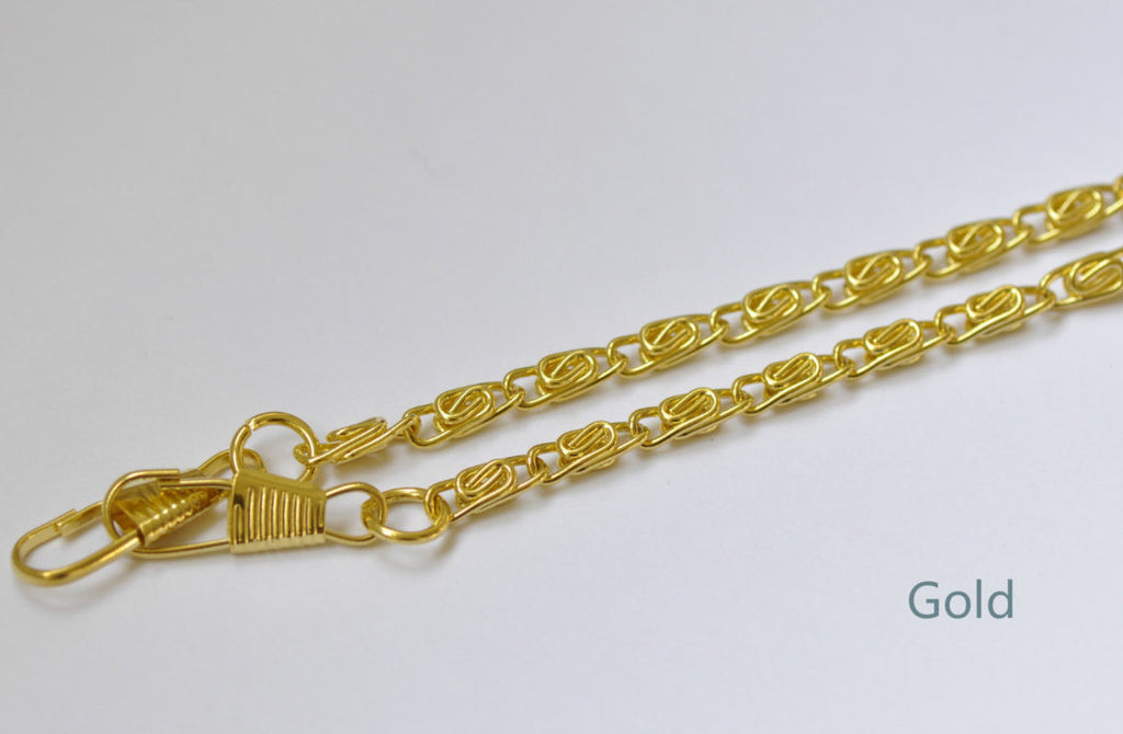 Gold Purse Frame Wheat Chain  110cm(43")