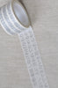 Japanese Handwriting Washi Tape 20mm x 5M Roll A12056
