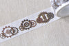 Steampunk Gear Adhesive Washi Tape 20mm Wide x 5M Roll A12460