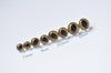 10 pcs Brown Cat Eyes Amigurumi Toy Animal Eyes