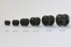 5 pcs Black Dog Nose Amgiurumi Safety Nose Come With Washers