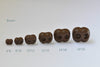 5 pcs Brown Dog Nose Amgiurumi Safety Nose Come With Washers