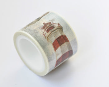 Retro Beacon Washi Tape 30mm x 5M Roll A12206