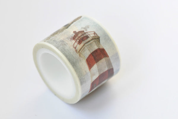 Retro Beacon Washi Tape 30mm x 5M Roll A12206