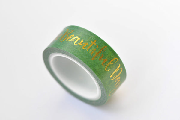 Beautiful Day Masking Washi Tape Holiday Deco A12220