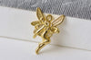 20 pcs Gold Tone Small Fairy Charms Size 15x21mm A8799