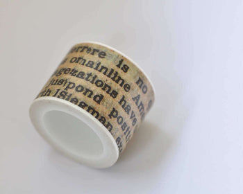 Political Quotes Washi Tape 30mm Wide 5M Long A12280