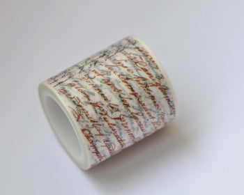 Wide Washi Vintage Newspaper Masking Tape 40mm x 5M Roll A12303