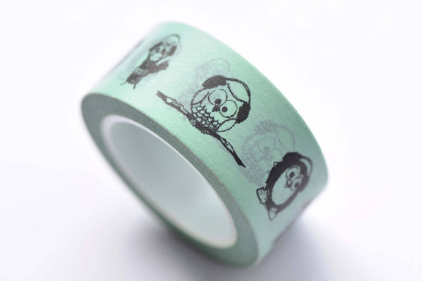 Lovely Owl Design Washi Tape 20mm x 5M Roll A12566