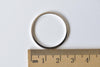 10 pcs Silver Plated Thick Seamless Circle Rings 26mm 14gauge A8824