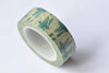 Moth Bugs Insects Masking Washi Tape 15mm Wide x 10M Roll A12679