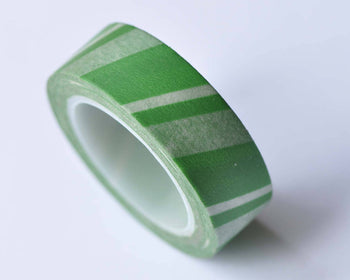 Green Masking Washi Tape Self-adhesive Tape 15mm x 10M A12718