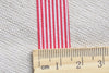 Red Lines Stripes Adhesive Washi Tape 15mm Wide x 10M Roll A12506