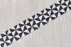Black Mosaic Tile Pattern Washi Tape 15mm x 10M A12516