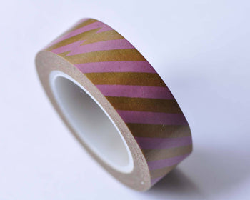 Stripes Masking Washi Tape 15mm x 10M A12764
