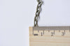 16 ft (5m) Antique Bronze Chunky Embossed Textured Cable Chain A8949