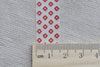 Tiny Red Flower Adhesive Washi Tape 15mm Wide x 10M Roll A12670