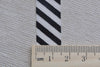 Black White Striped Translucent Washi Tape 15mm x 10M Roll A12699