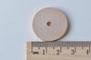 10 pcs Unfinished Round Wood Chips Spacer Beads Findings  A2331