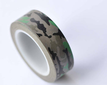 Camouflage Masking Washi Tape Self-adhesive Tape 15mm x 10M A12806