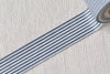 Black Stripes Deco Adhesive Washi Tape 15mm Wide x 5M Roll A12845